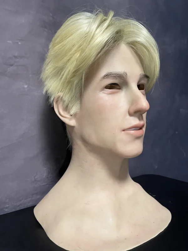 Handsome man silicone mask - Image 3