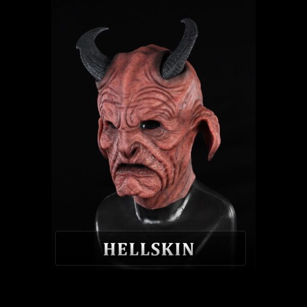 BAPHOMET SILICONE HALF MASK - Image 11