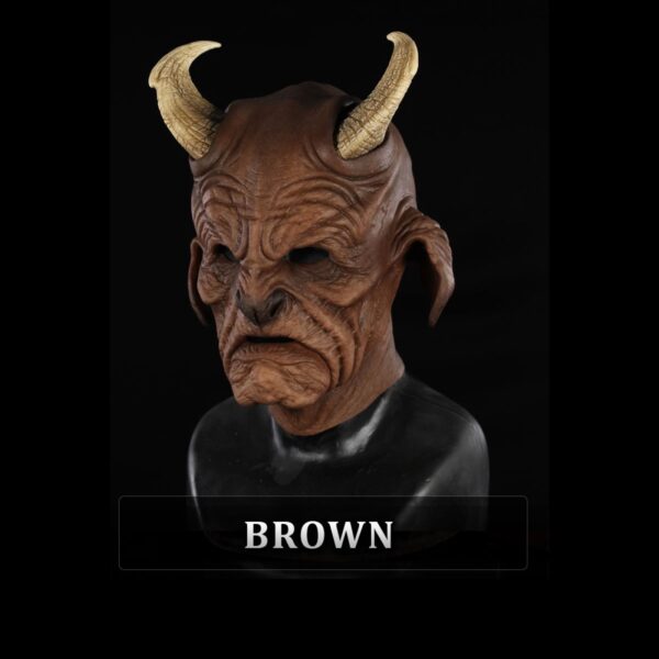 BAPHOMET SILICONE HALF MASK - Image 13
