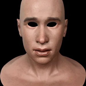 LUCA ULTRA REALISTIC SILICONE MASK DETAILED MALE FACIAL FEATURES FOR COSPLAY AND THEATER PERFORMANCE