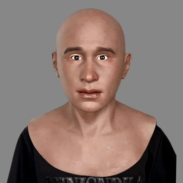LUCA ULTRA REALISTIC SILICONE MASK DETAILED MALE FACIAL FEATURES FOR COSPLAY AND THEATER PERFORMANCE - Image 5